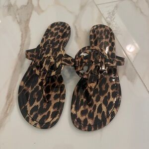 Tory Birch Miller Leopard Print Women's Sandals